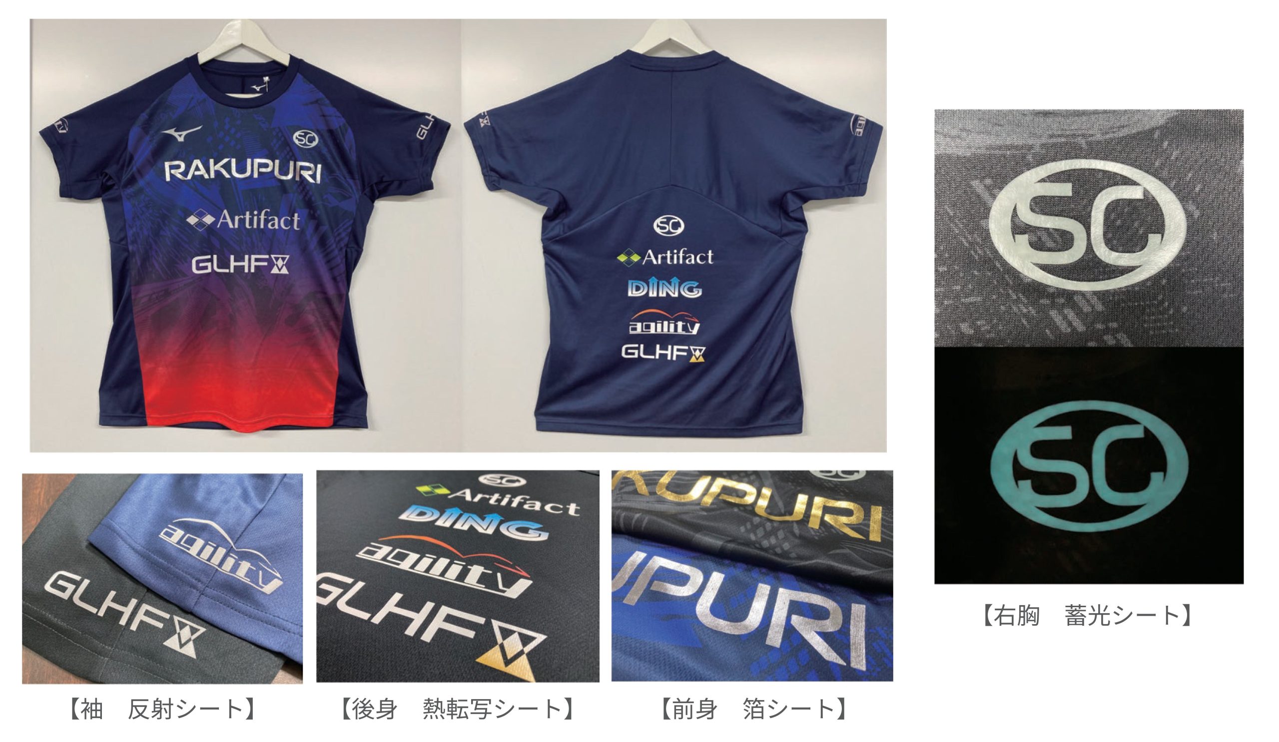 【持ち込み資材可！】既製品への熱転写プリント